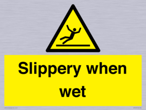 slippery when wet